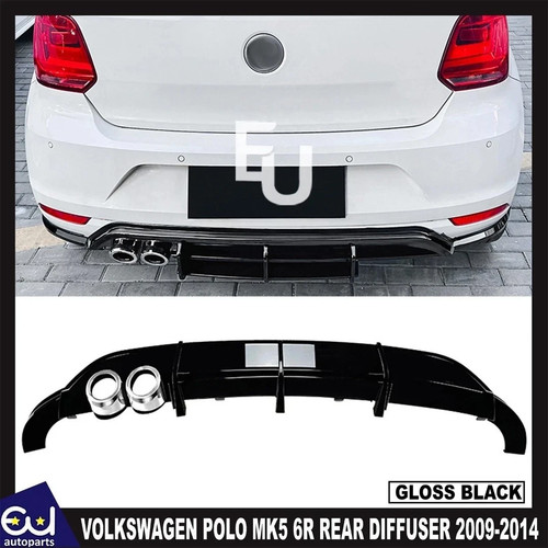 Rear bumper diffuser - rear,