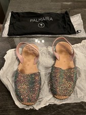 Rainbow Glitter Palmaira Sandals