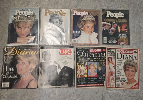 Princess diana magazine lot - diana, of