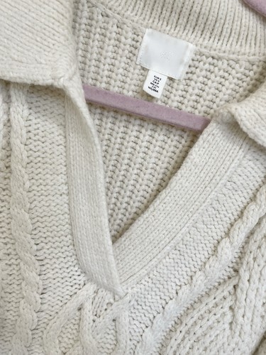 Cable knit jumper with - h&m,