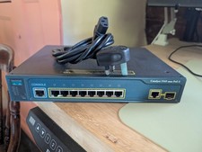 Cisco Catalyst 3560 Switch - 8 Port PoE Switch - 1x Gigabit SFP - WS-C3560-8PC-S