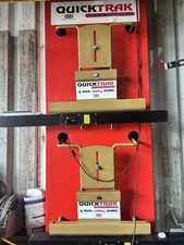 Quicktrak Laser 4 Wheel Alignment Tracking Gauges WithSlide Plates and Steering