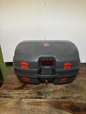 Givi Monokey Motorcycle Luggage Top Box Case With Key.