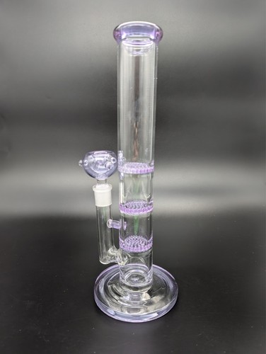 Purple triple honeycomb - triple,