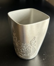 Royal Selangor Pewter Beaker or Small Vase  4" Tall In Good Condition