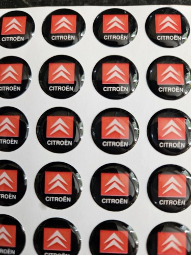 Remote key fob badge emblem - 2x,