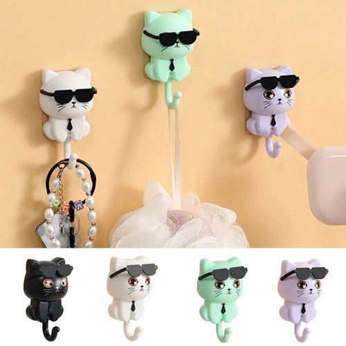 Wall key holder cat - key,