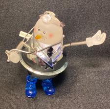 North Pole Trading Co. 2009 Collection Doctor Bell Snowman Ornament Jinglef