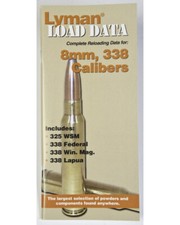 Lyman Load Data Book 8mm 338