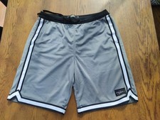Hollister Mens Grey Basketball Shorts - Medium - Excellent Condition