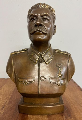 Large bronze bust - bust, joseph
