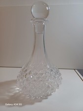 Vintage Diamond Point Crystal