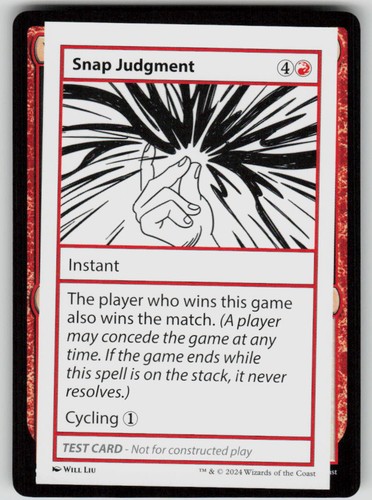 Snap judgment special mystery - snap,