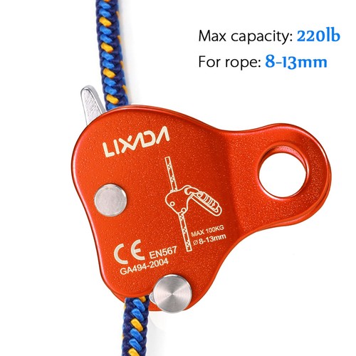 Climbing ascender rope grab - ascender,