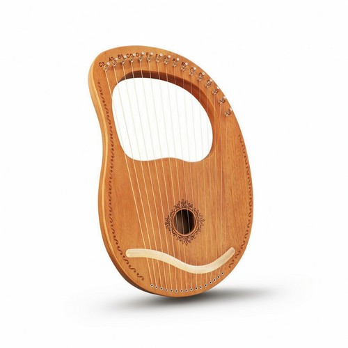 String lyre harp wooden - harp,
