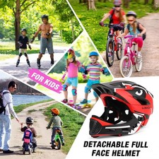 Kids Detachable Full Face Bike
