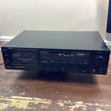 Denon DR-M34HR Stereo Cassette Tape Deck Player / Recorder-Works, Lovely Sound