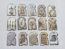 30x Vintage Style, Tags, Paper