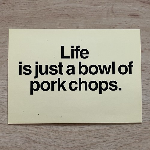 Life just bowl of - is,