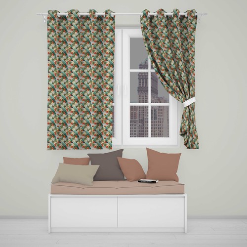 Blackout eyelet curtains - eyelet,