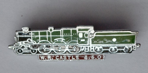 Steam train loco castle - loco, w.r.