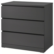 IKEA MALM 3 Drawer Chest of