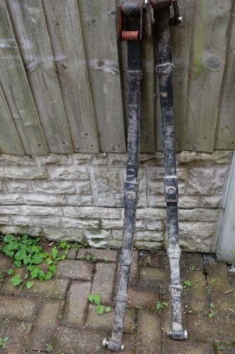 Pair rear leaf springs - pair,