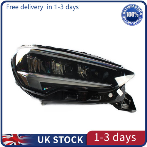 Front headlight full - full, led