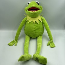 Kermit The Frog • The Muppets • 21" Soft Toy • Disney Store Exclusive • VGC+