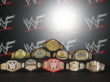 10 x Custom WWF WWE Title