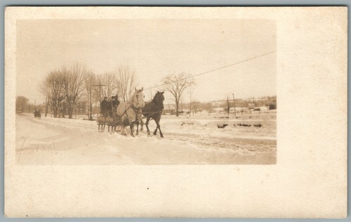 Horse drawn wagon antique - drawn, real