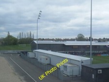Photo 6x4 Barnet FC from a passing train Edgware  c2015