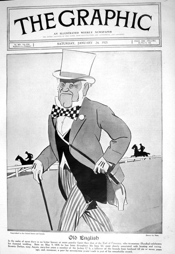 Old 1925 cartoon earl - earl, coventry