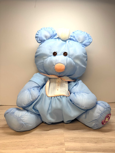 Blue puffalump bear - puffalump,