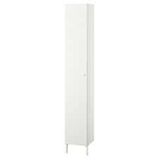 IKEA  NYSJÖN  High  Display  Cabinet  Cupboard Storage Sideboard White 30x190 cm