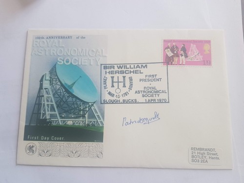 Patrick moore signed cover - patrick,