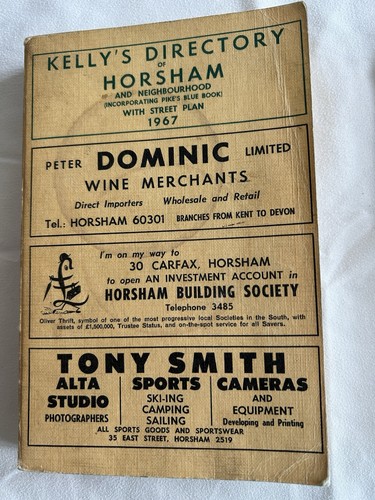 Kelly directory horsham - directory, of