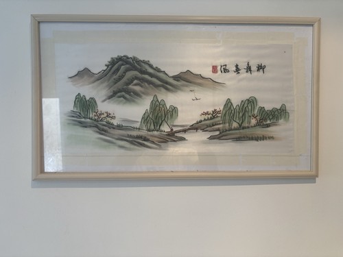 Vintage chinese hand painted - chinese,