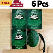 6 Pcs x Brut Soap on a Rope