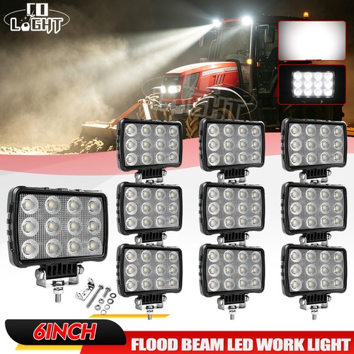 10x powerful new 6x4 - led, work
