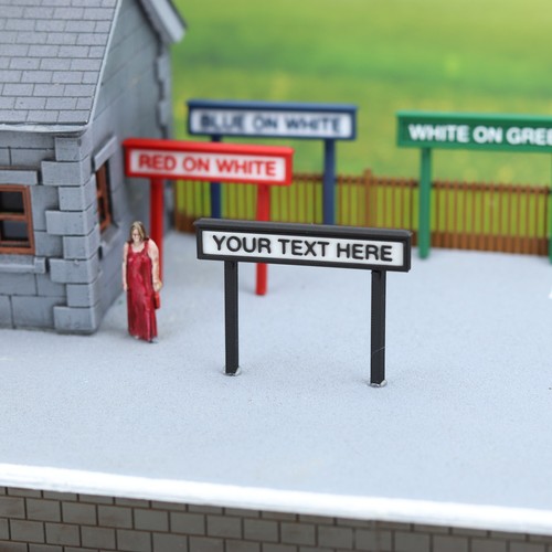 Model railway personalised - railway,