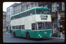 Bus Slide WITHOUT COPYRIGHT West Yorkshire PTE 3290 JJX597G ex Halifax June 82