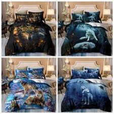 Wolf  Animals Duvet Quilt