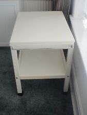 Wooden white serving trolley