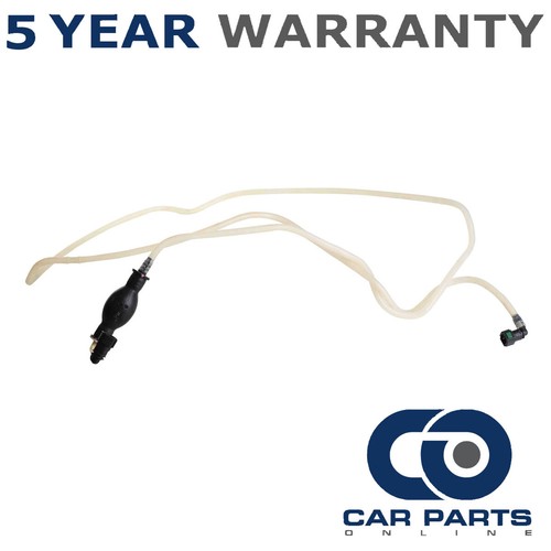 Fuel pipe with hand primer - with,