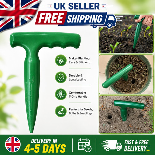 Garden hand dibber tool soil - dibber,
