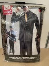 Smiffys Gold Pinstripe Gangster Costume