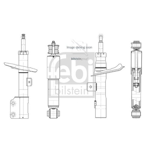 Febi shock absorber damper - absorber,