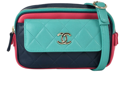 Chanel tri colour belt - belt, bag