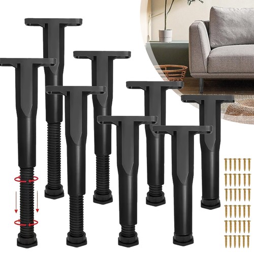 Bed support legs adjustable - 8x,